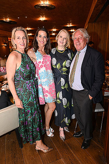 Annette Heuser, Dr. Katja Unkel, Prof. Jetta Frost und Gerhard Wöhrl - Verleihung 3. „CeU loves Kunst“-Award / Club europäischer Unternehmerinnen verleiht Preis an Künstlerinnen / Hotel Mandarin Oriental / München / 23. Juni 2025 / @Foto: Frank Rollitz / ABR-Pictures